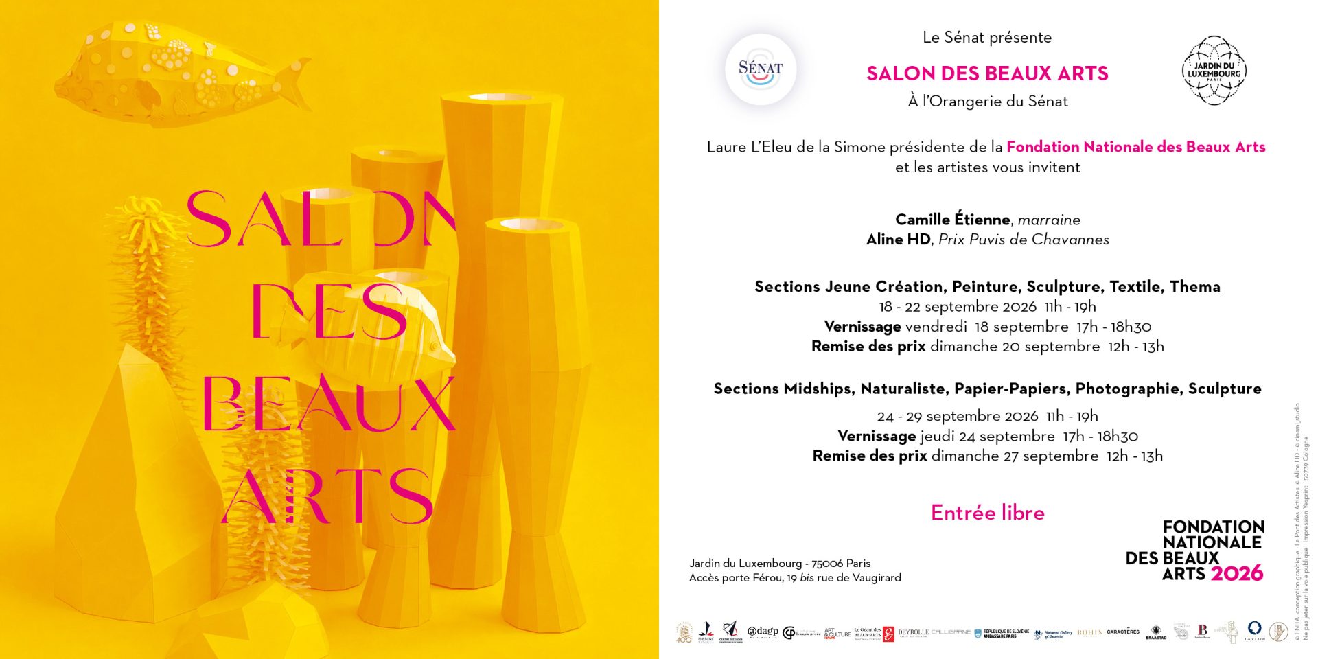Invitation Salon des Beaux Arts web
